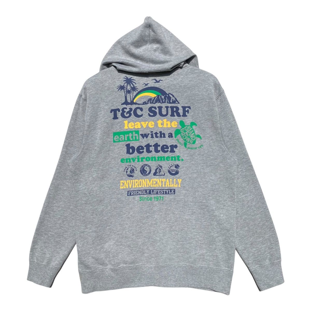 Other Vintage T&C Surf Design Hoodie Full Zip Pullover Jumper Size US M / EU 48-50 / 2 - 1 Thumbnail