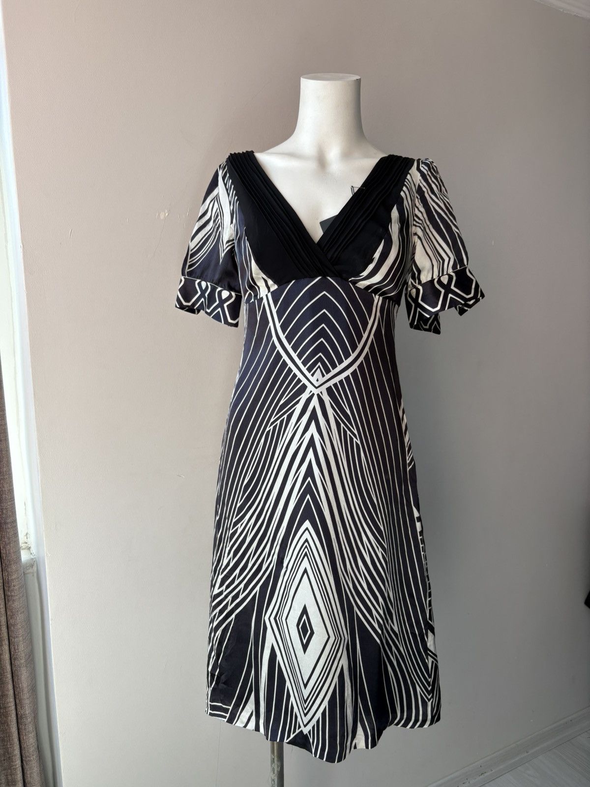 Vintage Silk dress Size S / US 4 / IT 40 - 5 Thumbnail
