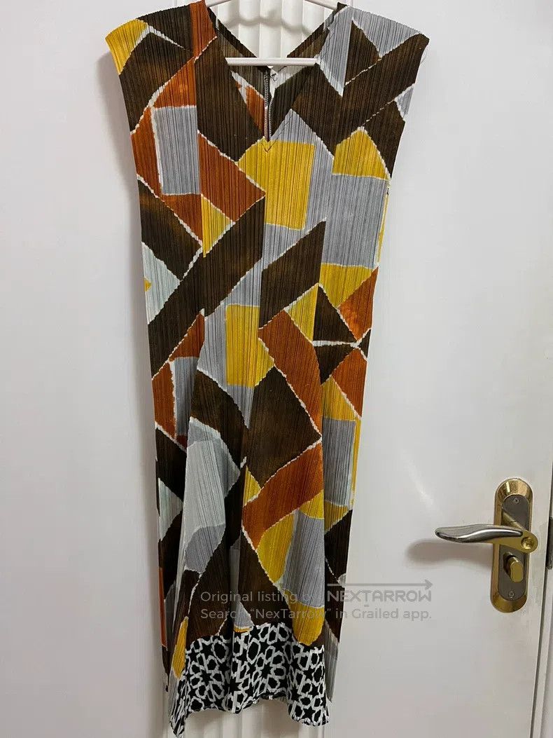 Issey Miyake Issey Miyake Color Block Dress Size M / US 6-8 / IT 42-44 - 1 Thumbnail