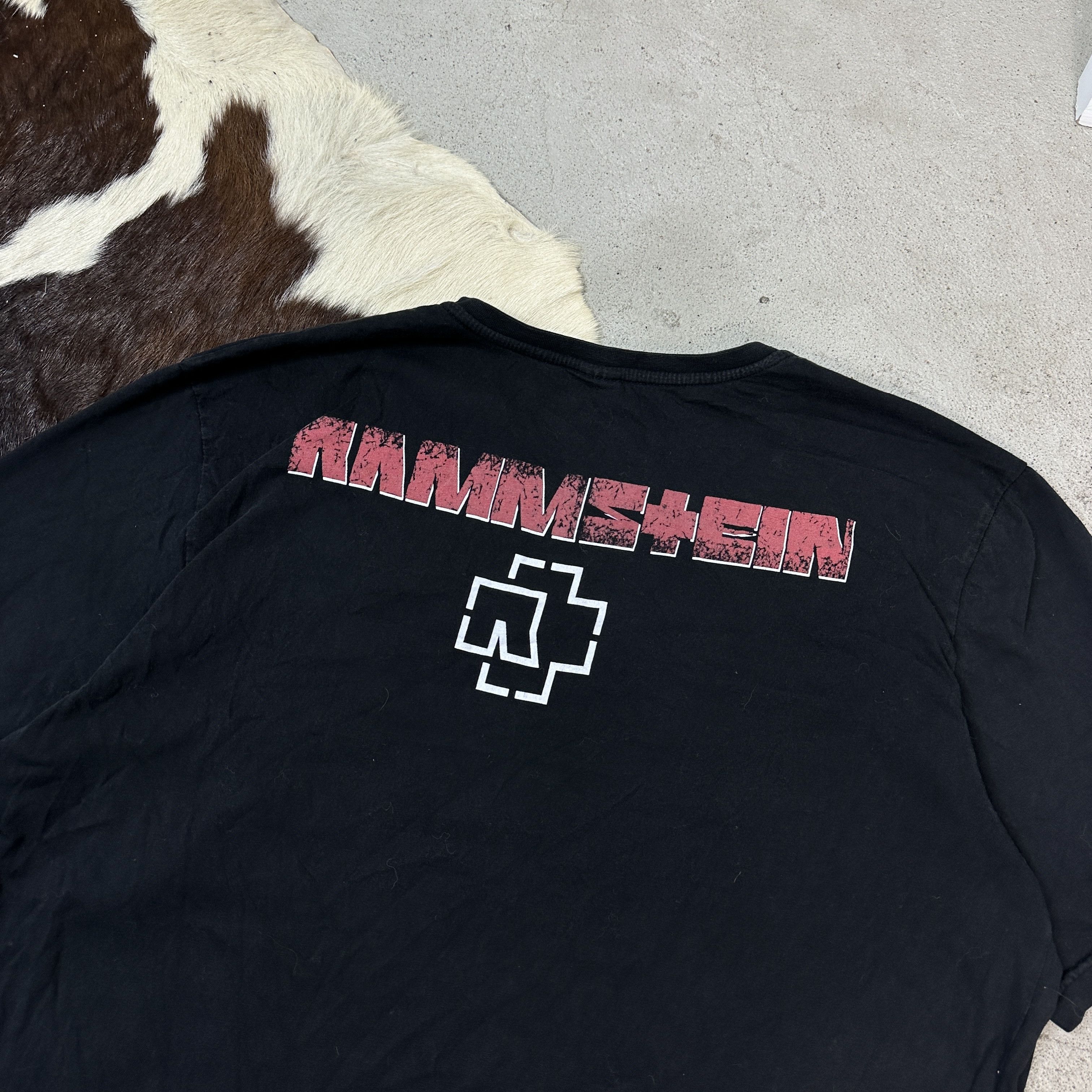 Vintage Rammstein T-shirt Size US XL / EU 56 / 4 - 6 Thumbnail