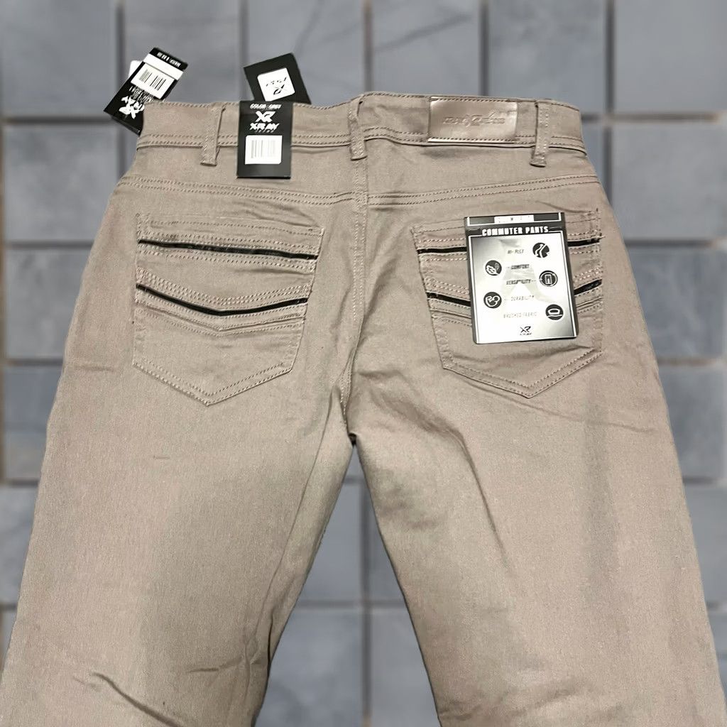 Vintage Xray Jeans Pants Mens 32 x32 Gray Slim Fit Commuter Stretch Cargo Utility Ankle Mens 32 Regular Gray Jeans Pants Size US 32 / EU 48 - 1 Thumbnail