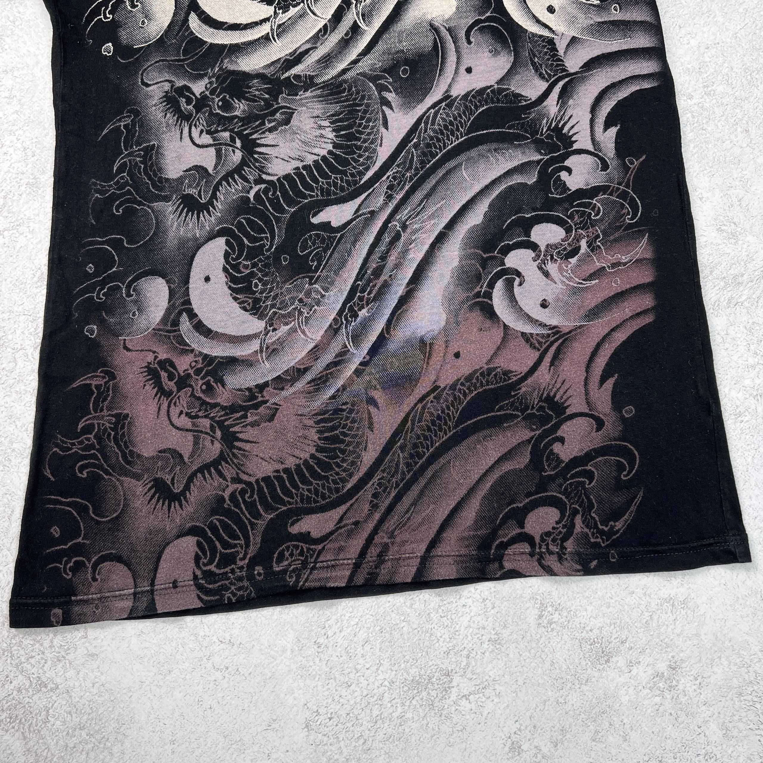 Ed Hardy Ed Hardy by Christian Audigier T-Shirt Dragon Tattoo Print Size US S / EU 44-46 / 1 - 4 Thumbnail