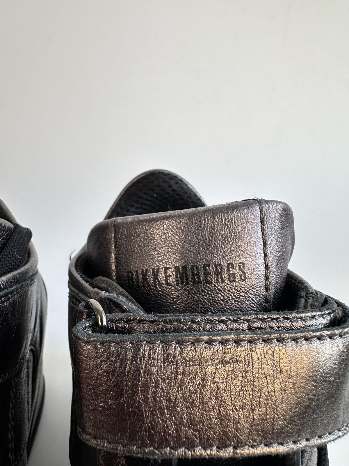 Dirk Bikkembergs Bikkembergs Gunmetal Metallic Wedge Sneakers Size EU 36 Size US 6 / IT 36 - 6 Thumbnail