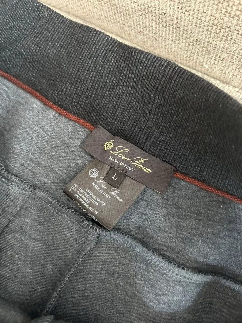 Loro Piana LORO PIANA sizeL Cotton and cashmere blended sportswear Size US 30 / EU 46 - 5 Thumbnail