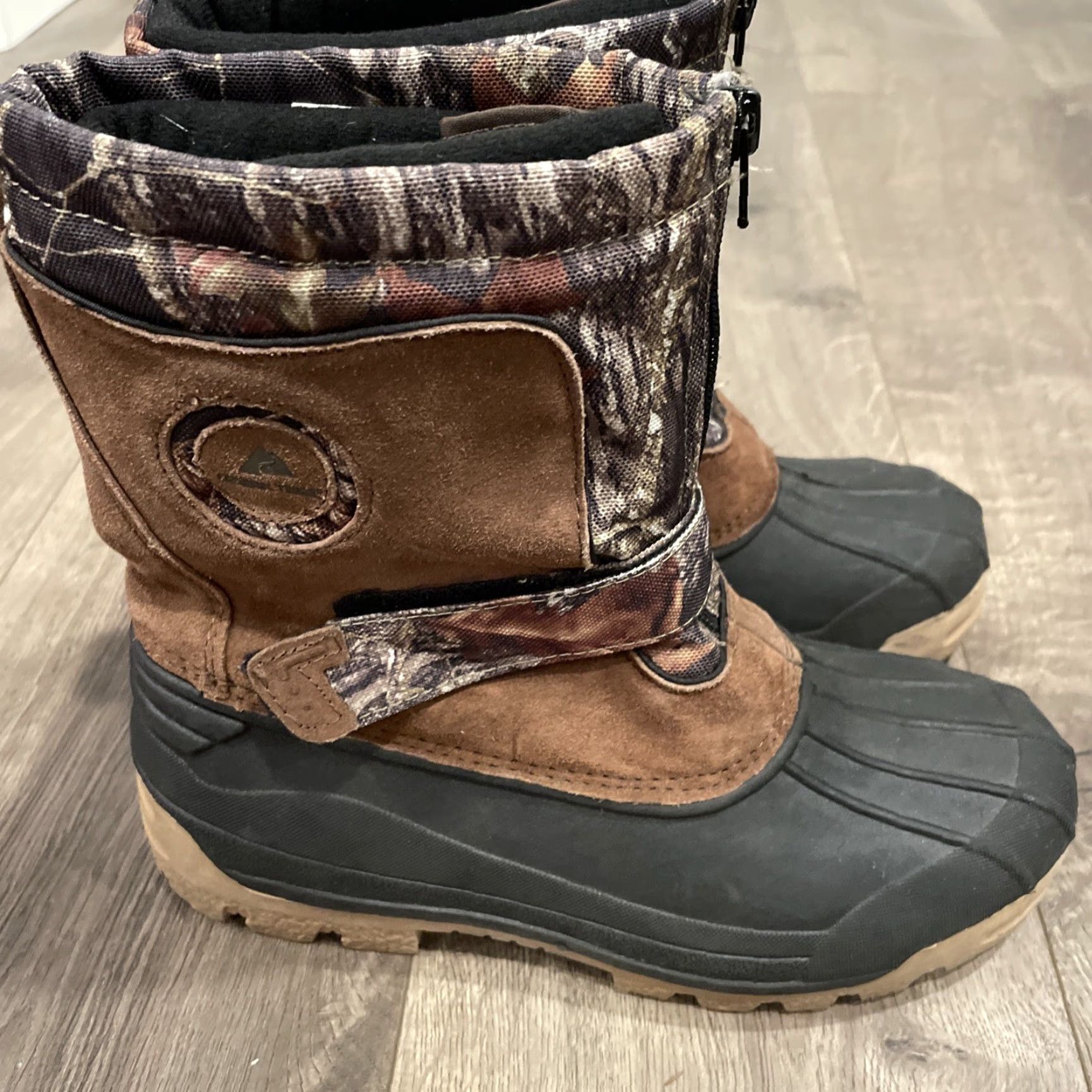 Vintage VINTAGE Ozark Trail Thinsulate Duck Boots Size 6 Camouflage Brown Winter Teens Size US 6 / EU 39 - 6 Thumbnail