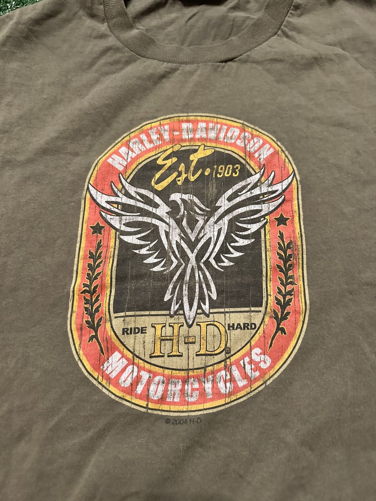 Harley Davidson Vintage 2004 Route 66 Harley Davidson Flames Shirt Size L Size US L / EU 52-54 / 3 - 5 Thumbnail