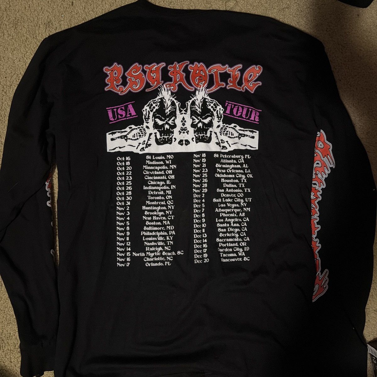 Osamason Osamason psykotic long sleeve Size US XXL / EU 58 / 5 - 2 Thumbnail