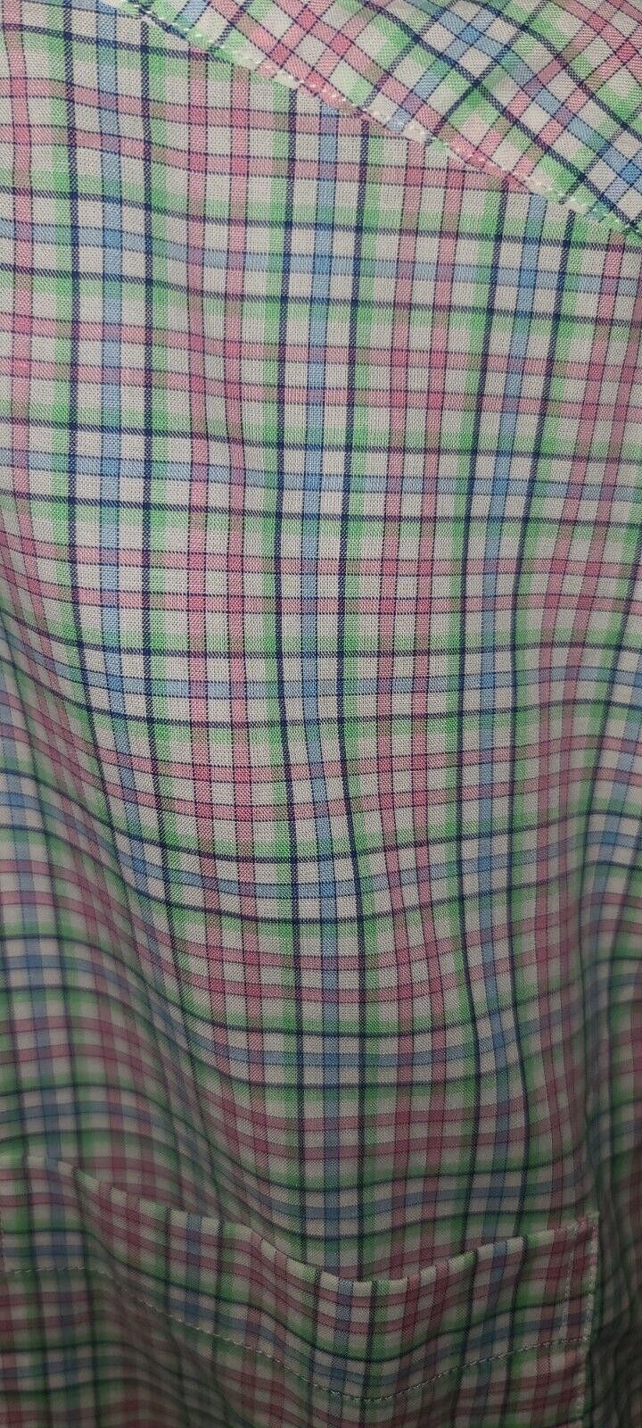 Vineyard Vines Vineyard Vines Murray Shirt Men's Small Green Pink Gingham Size US S / EU 44-46 / 1 - 2 Thumbnail
