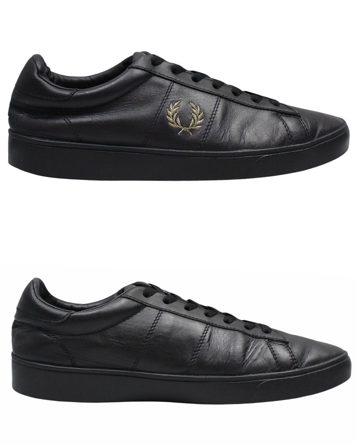 Designer × Fred Perry 2020 FRED PERRY SPENCER LEATHER SNEAKERS Size US 8 / EU 41 - 1 Thumbnail