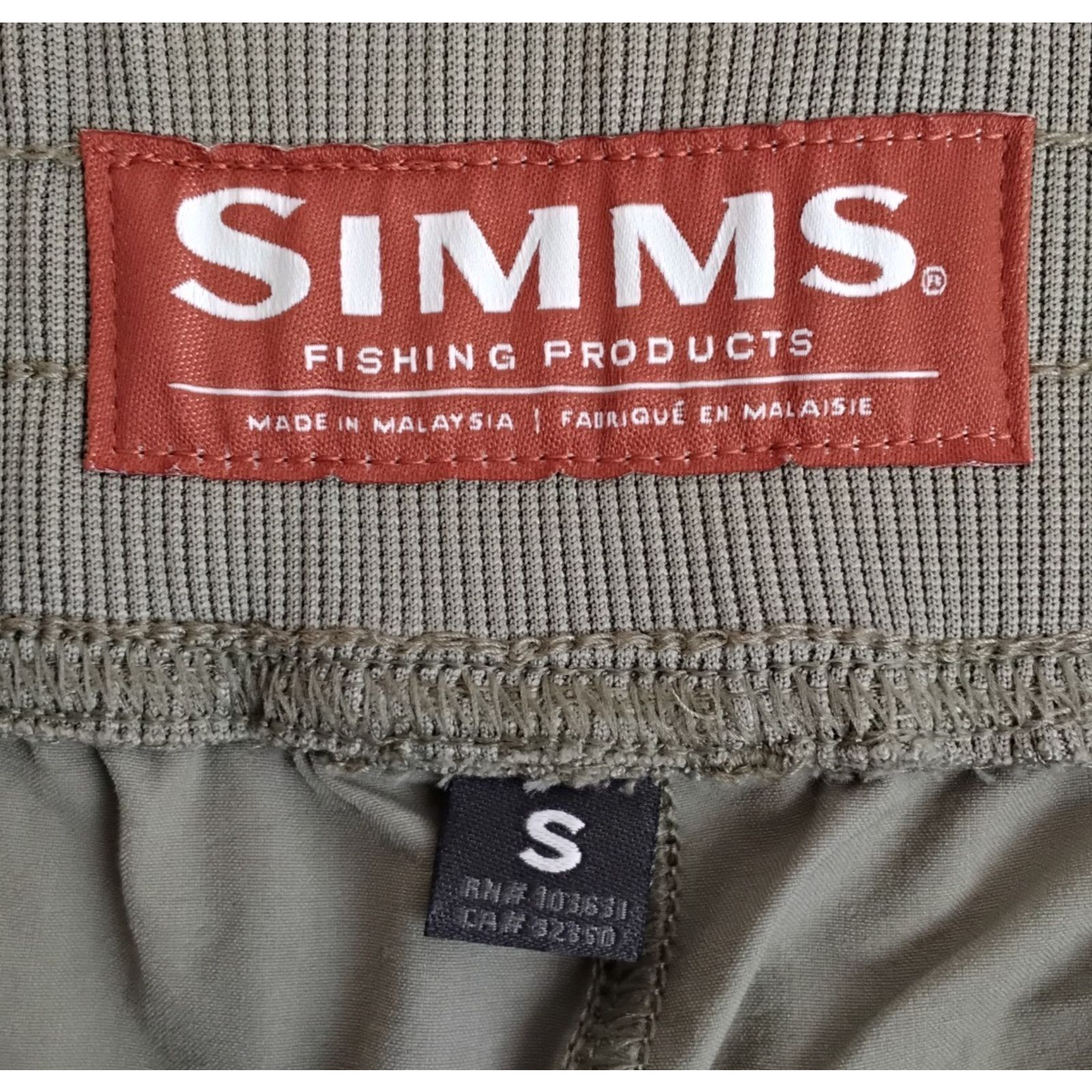 Simms Simms Lightweight Cargo Pants 28x30 Women's S Beige Size 28" / US 6 / IT 42 - 7 Thumbnail