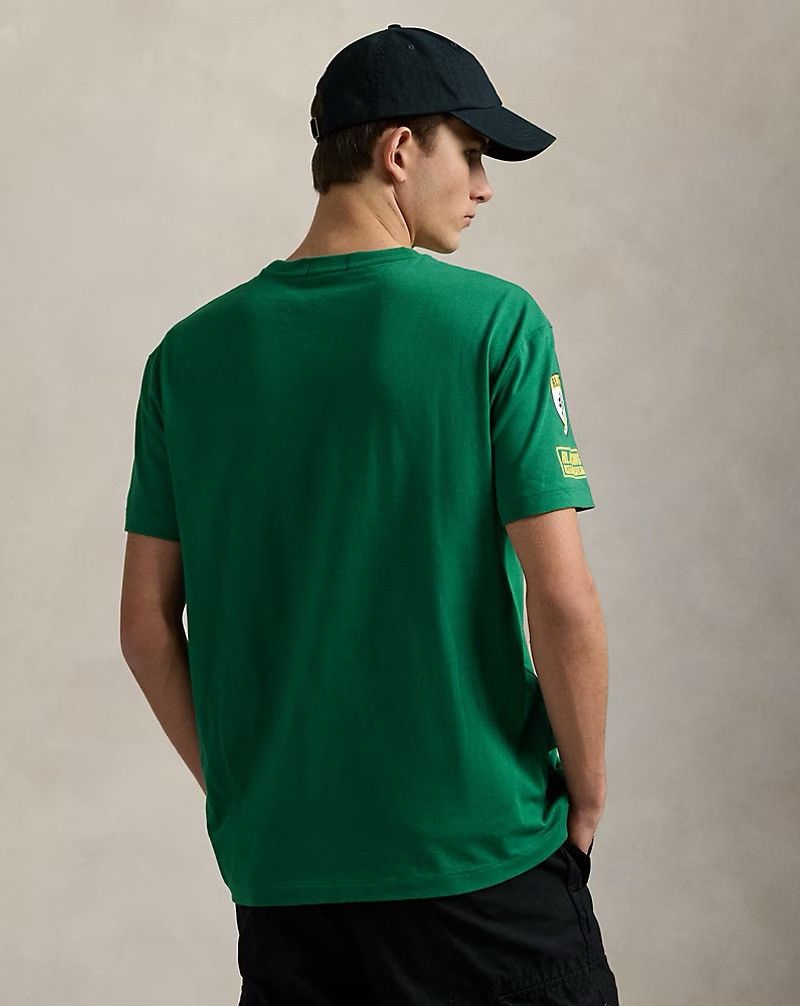 Polo Ralph Lauren Polo Ralph Lauren Classic Fit Jersey Graphic T-Shirt Green Size US XL / EU 56 / 4 - 4 Thumbnail