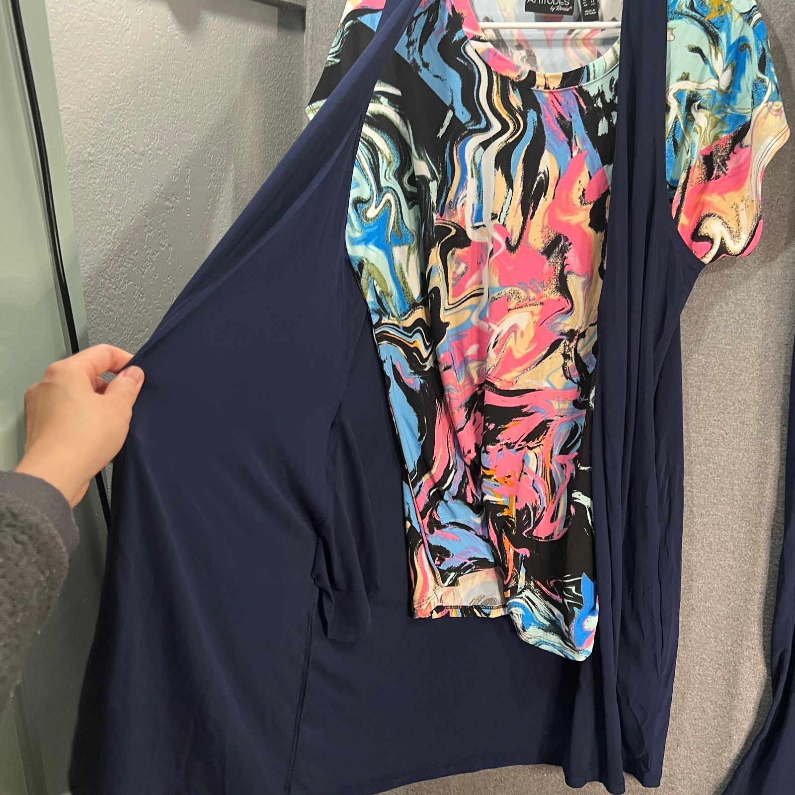 Other Attitudes by Renee Tall Global Illusion 3 Piece Set Navy Size M / US 6-8 / IT 42-44 - 13 Thumbnail