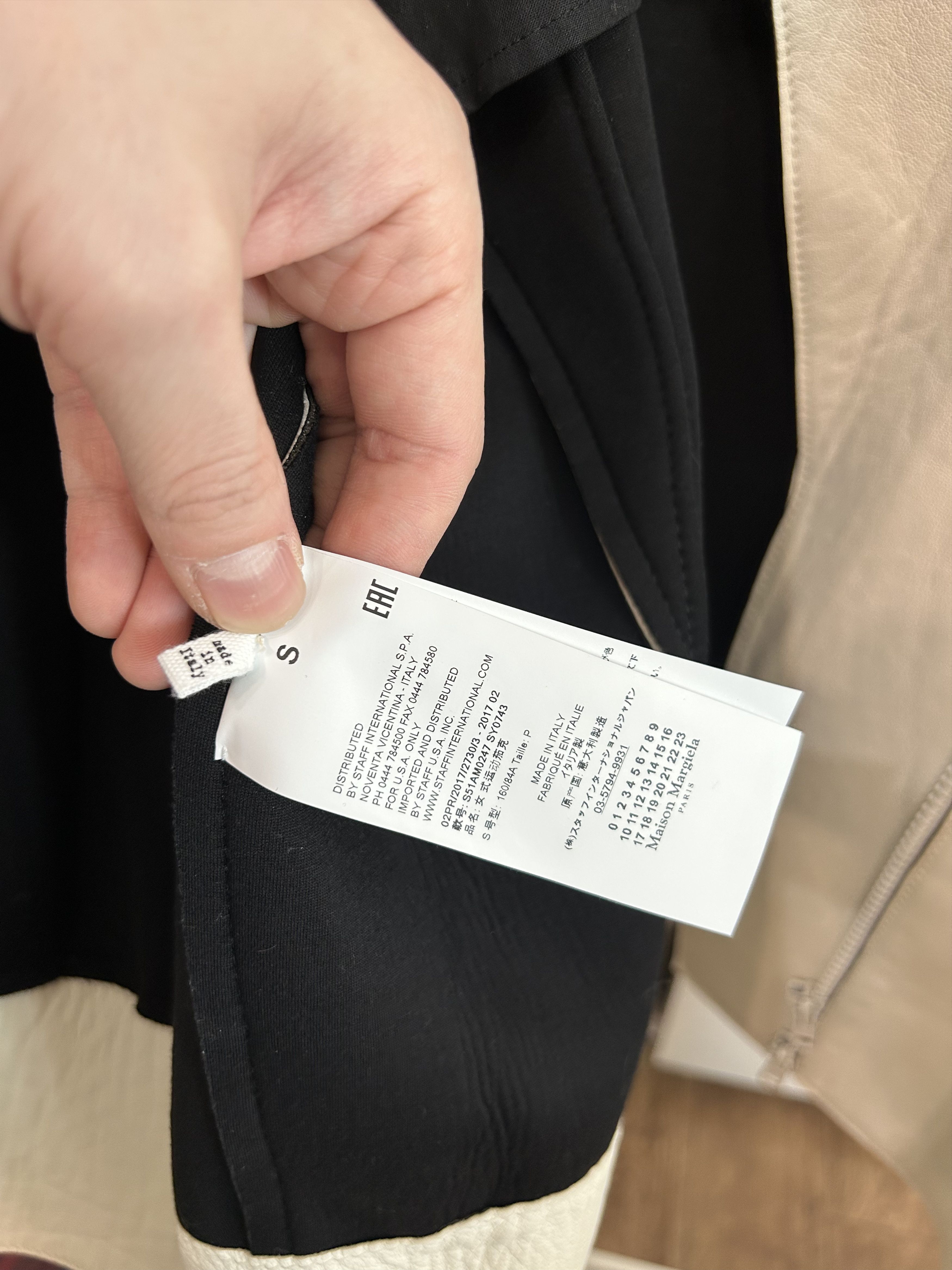 Maison Margiela MAISON MARGIELA White Leather Jacket (17FW) Size US M / EU 48-50 / 2 - 11 Thumbnail