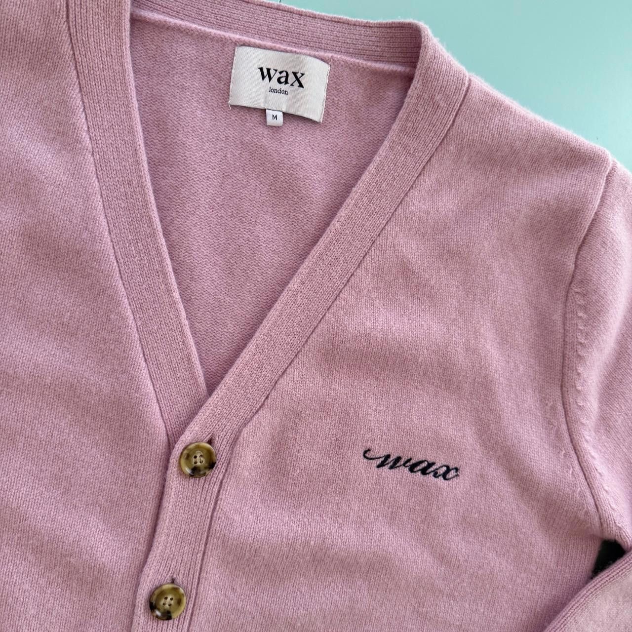 Wax London Wax London Schill Cardigan - Pink with Wax Logo Medium Size US M / EU 48-50 / 2 - 1 Thumbnail