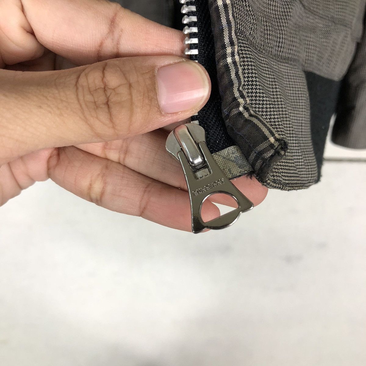 Burberry 🔥Vintage Bomber Jacket Zipper Burberry Black Label Size US M / EU 48-50 / 2 - 17 Thumbnail