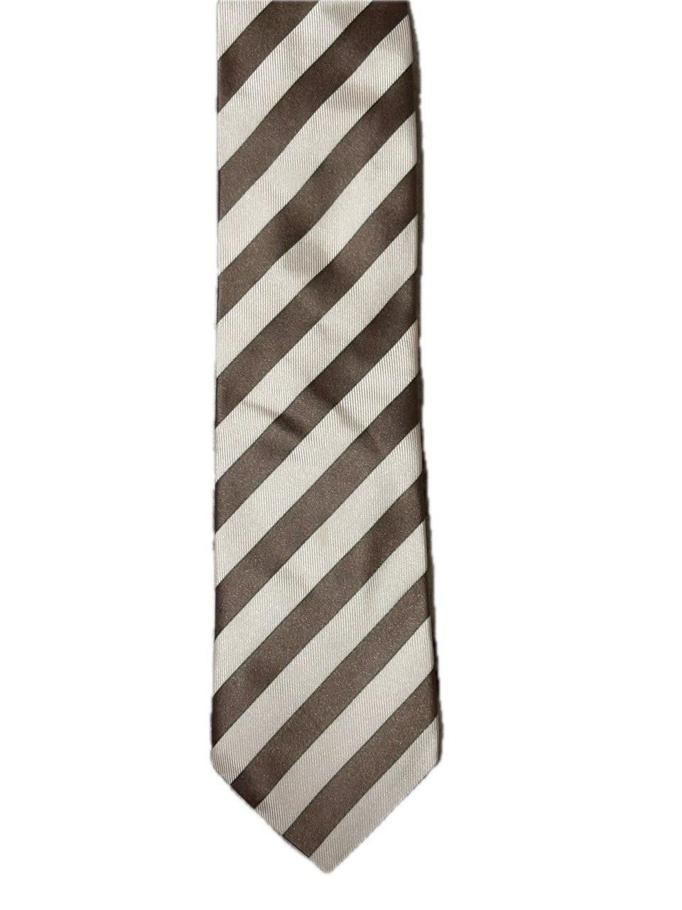 Armani Collezioni ARMANI COLLEZIONI lilac striped tie, made in Italy Size ONE SIZE - 1 Thumbnail