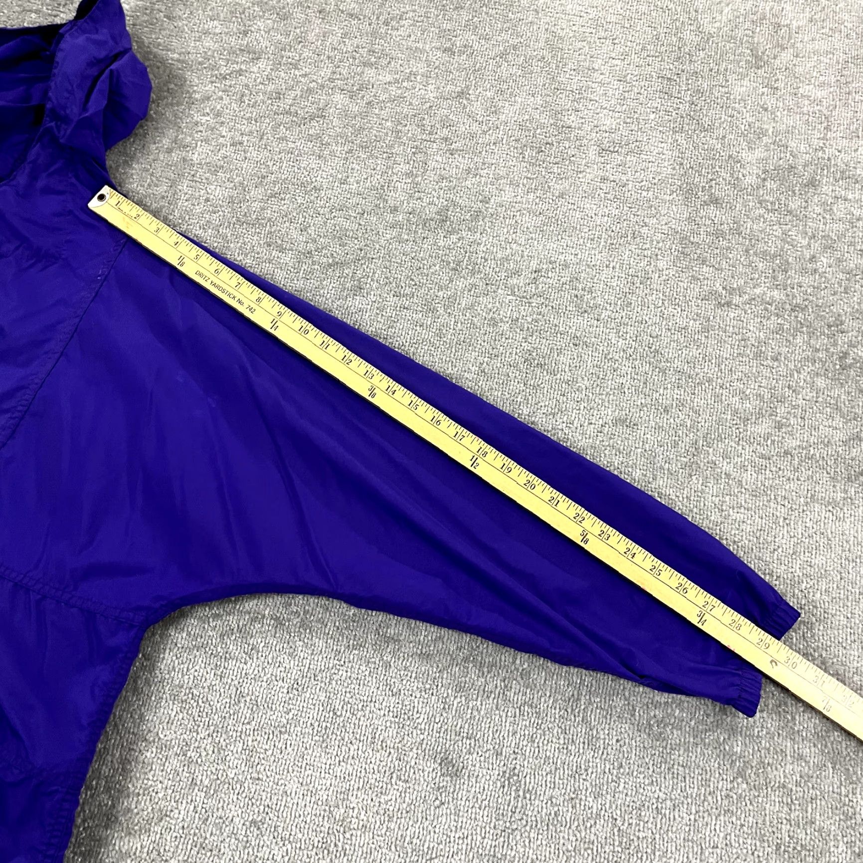 Vintage VINTAGE LL BEAN Jacket Women L Purple Windbreaker 1/2 Zip Hooded Anorak USA Size L / US 10 / IT 46 - 6 Thumbnail