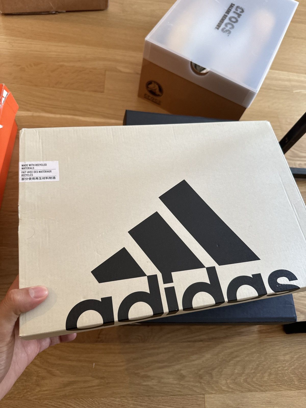 Adidas Adidas Zntasy white / pink size 13 Size US 13 / EU 46 - 5 Thumbnail