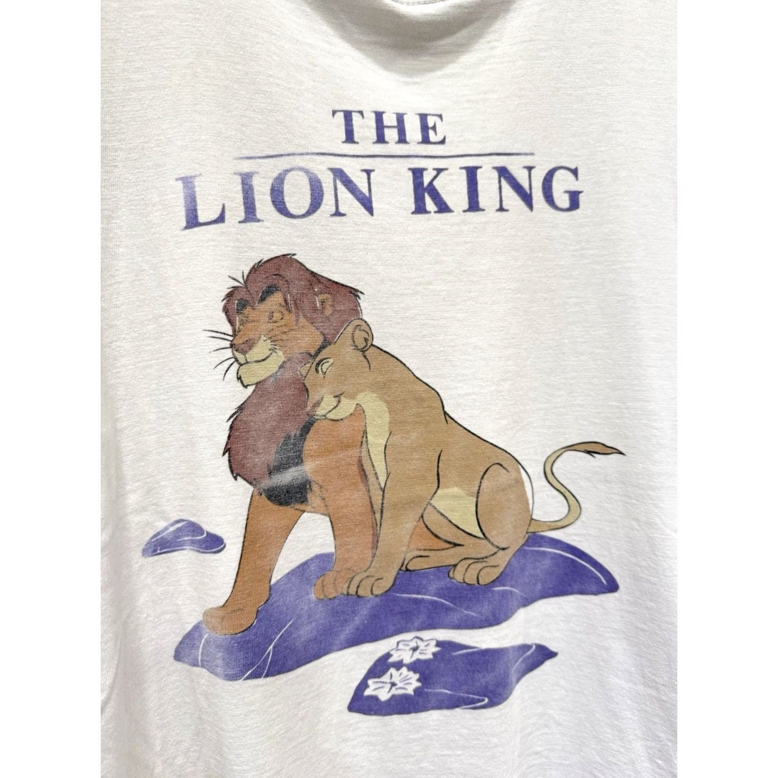 Disney VINTAGE Disney The Lion King White Movie Promo Tee Shirt L Mens Large Size US L / EU 52-54 / 3 - 4 Thumbnail