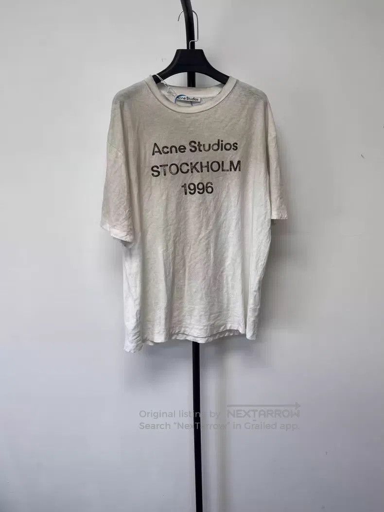 Acne Studios Acne Studios 1996 series emblem loose retro spray-painted Size US S / EU 44-46 / 1 - 1 Thumbnail
