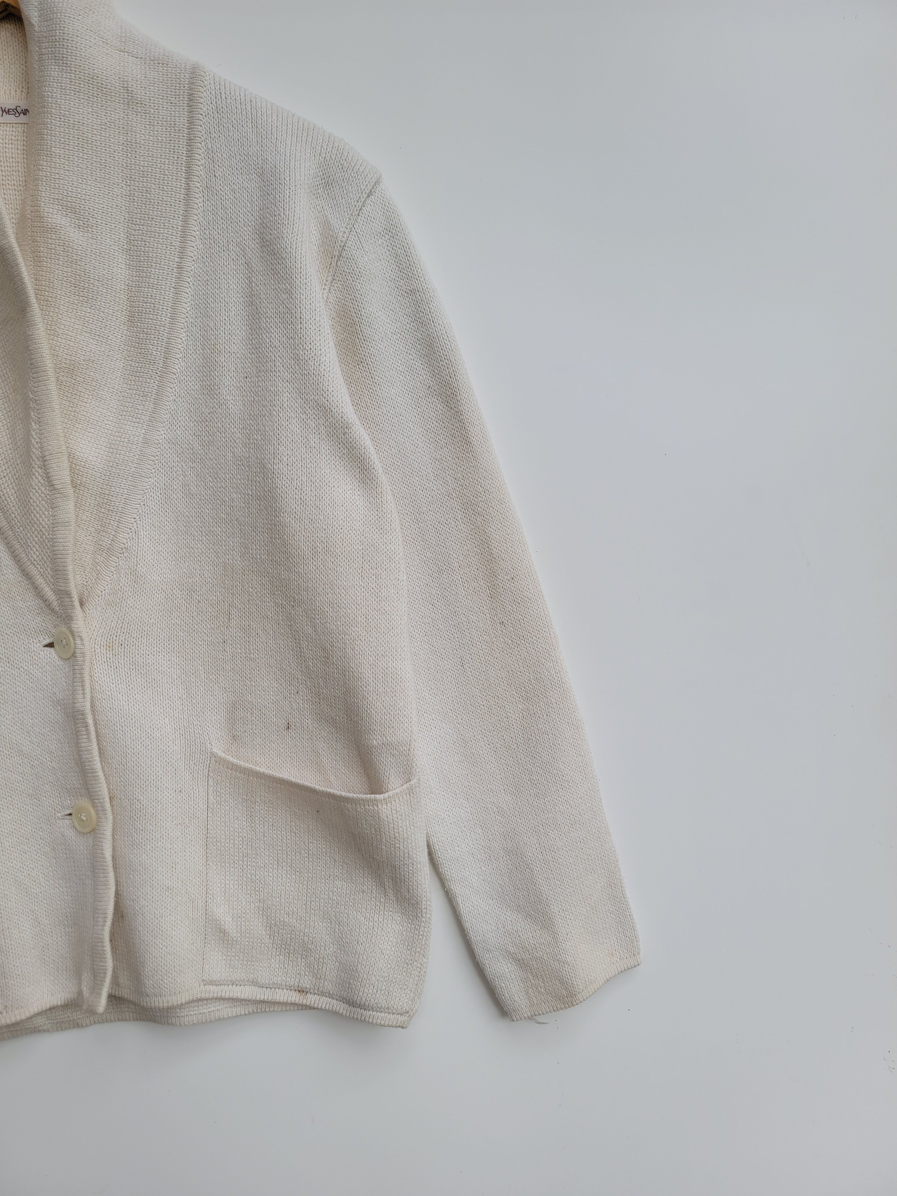 Vintage × Yves Saint Laurent ✅️Yves Saint Lauren Cardigan Size M / US 6-8 / IT 42-44 - 3 Thumbnail
