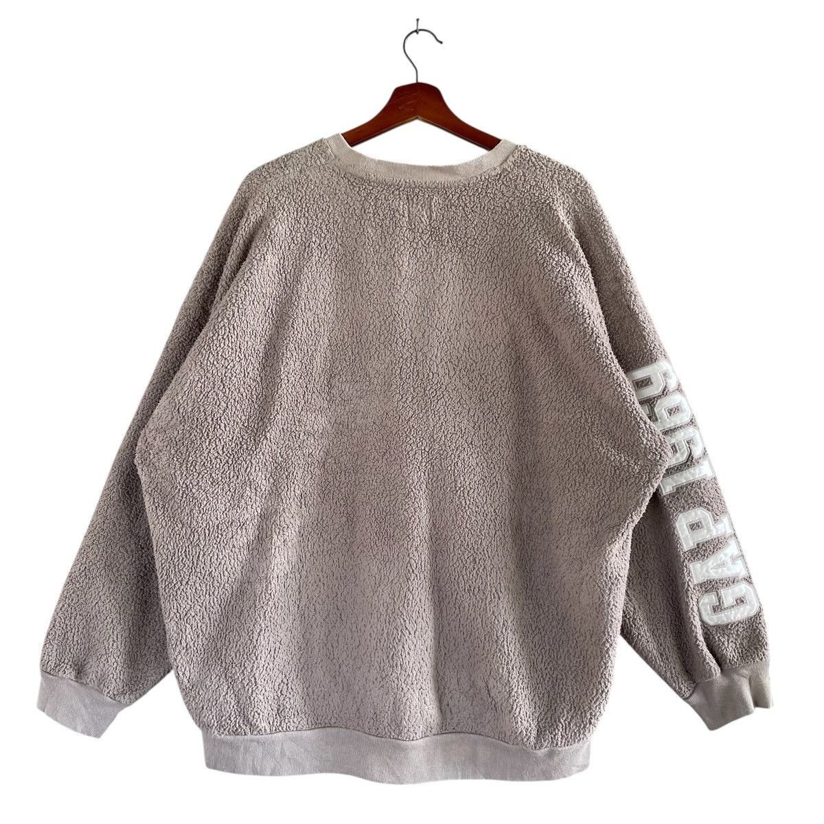 Gap GAP Oversized Crewneck Fleece Sweatshirt Size US M / EU 48-50 / 2 - 2 Thumbnail
