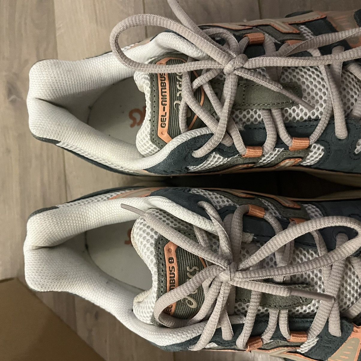 Asics Asics Gel Nimbus 9 Cream Feather Grey Trainers Size US 11 / EU 44 - 7 Thumbnail