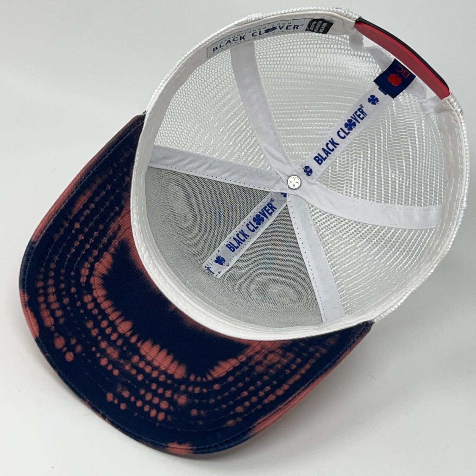 Other Black Clover USA Luck Trucker Hat Baseball Cap Blue Size ONE SIZE - 4 Thumbnail