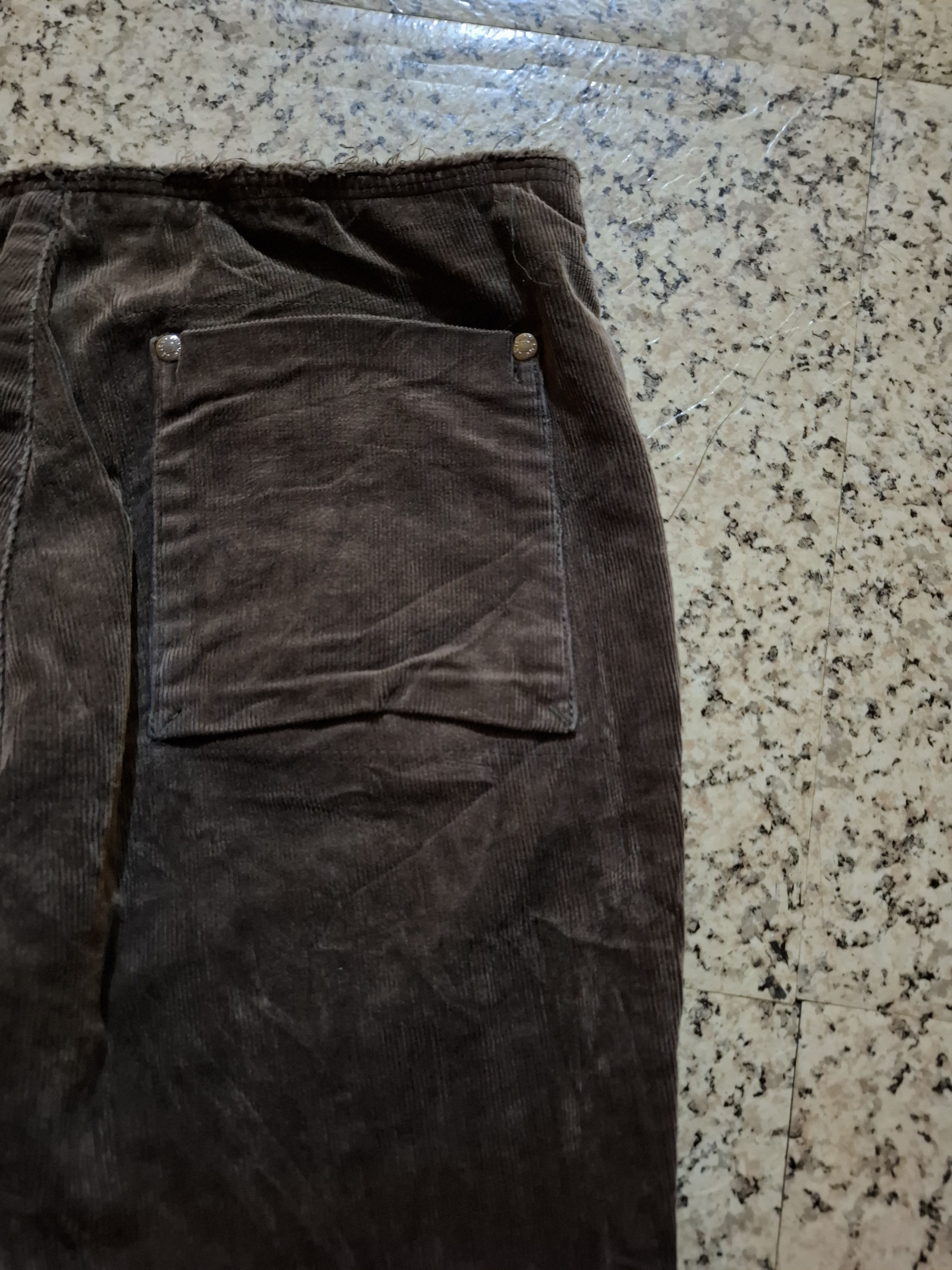 Marithe + Francois Girbaud ​MFG Archive Low Rise Corduroy Bootcut Trousers Takaya Shoji Size 25" / US 0 / IT 36 - 12 Thumbnail