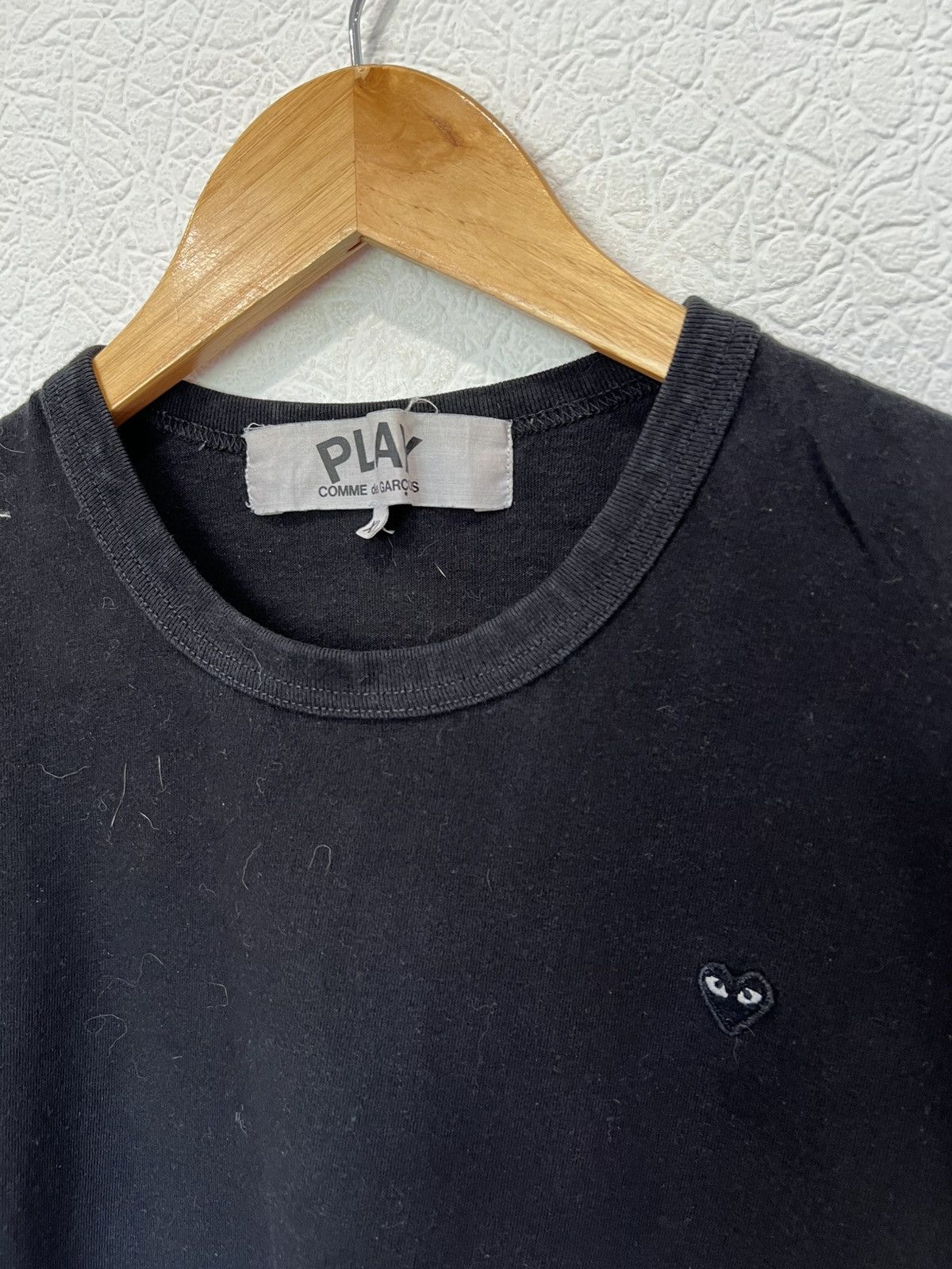 Comme des Garcons PLAY Comme des Garcons Black T Shirt Tee Size US L / EU 52-54 / 3 - 2 Thumbnail