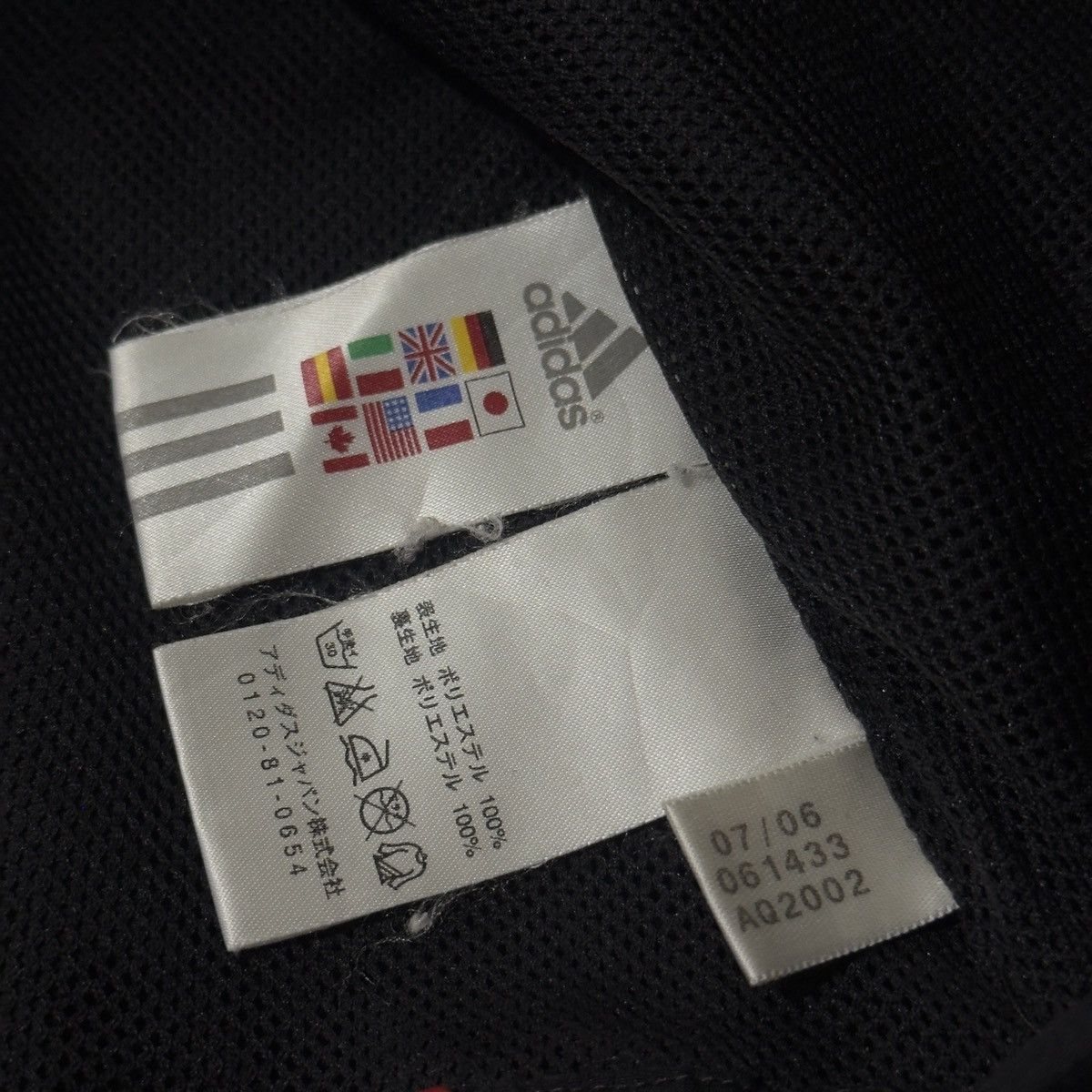 Adidas Adidas AC Milan Track Jacket 2007 Era Size US M / EU 48-50 / 2 - 6 Thumbnail