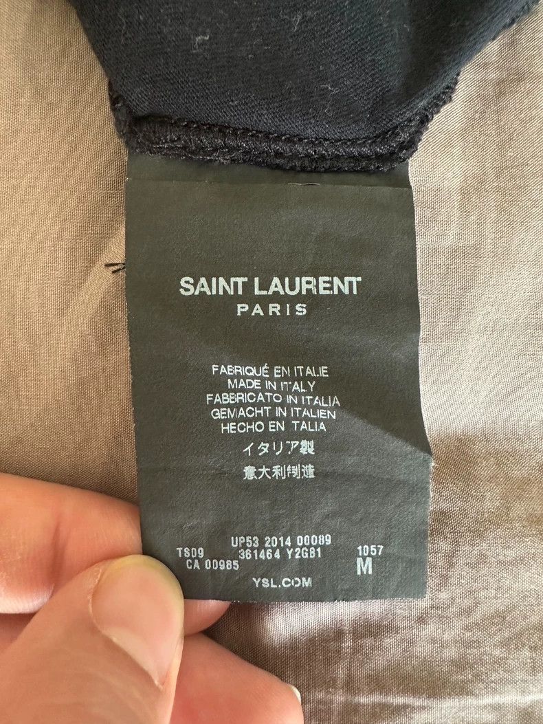 Saint Laurent Paris Saint laurent paris Little Monster T-shirt 2506-Nextarrow Size US M / EU 48-50 / 2 - 3 Thumbnail