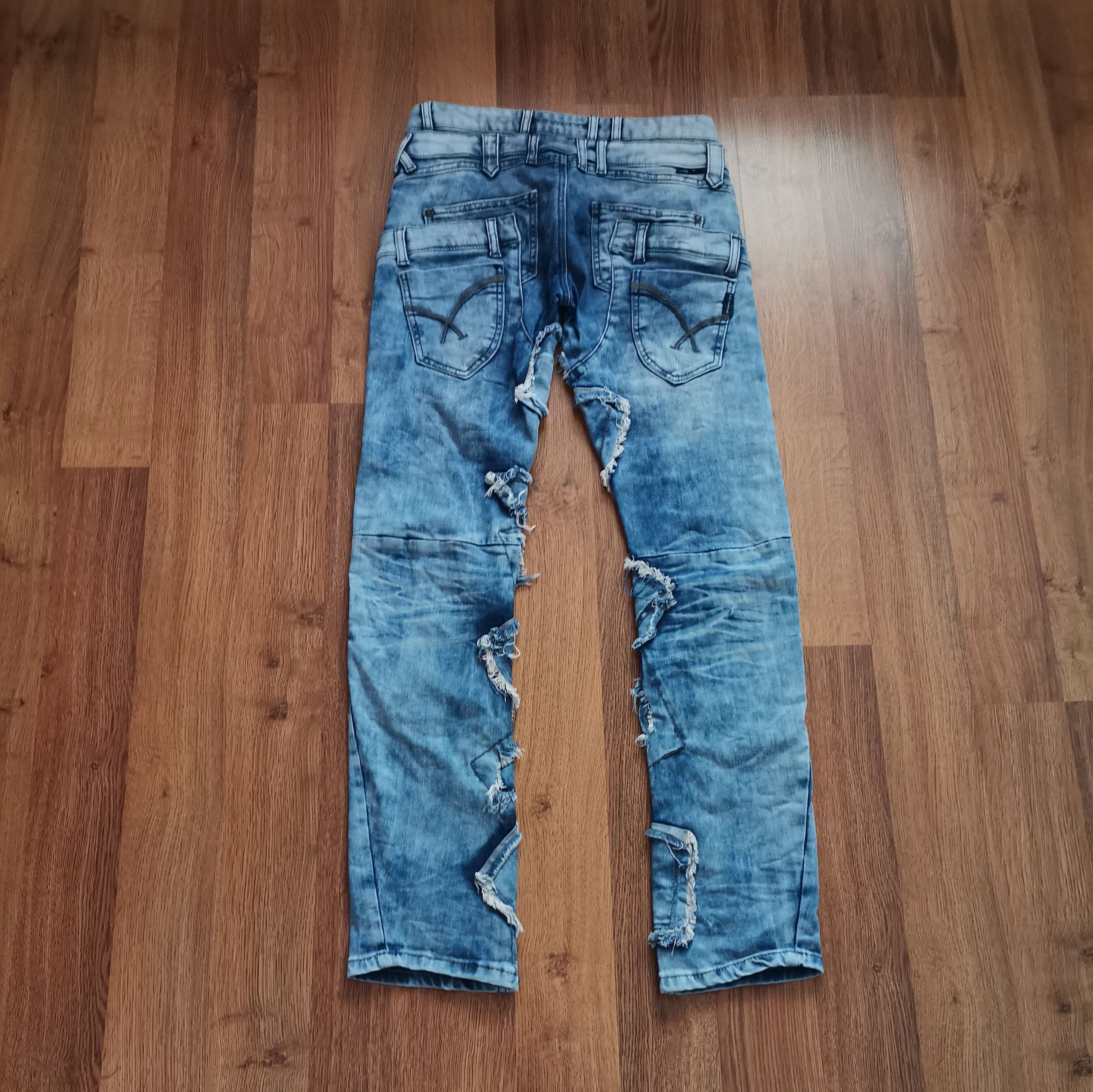 Other Cipo & Baxx Distressed Patchwork Jeans Size US 28 / EU 44 - 4 Thumbnail