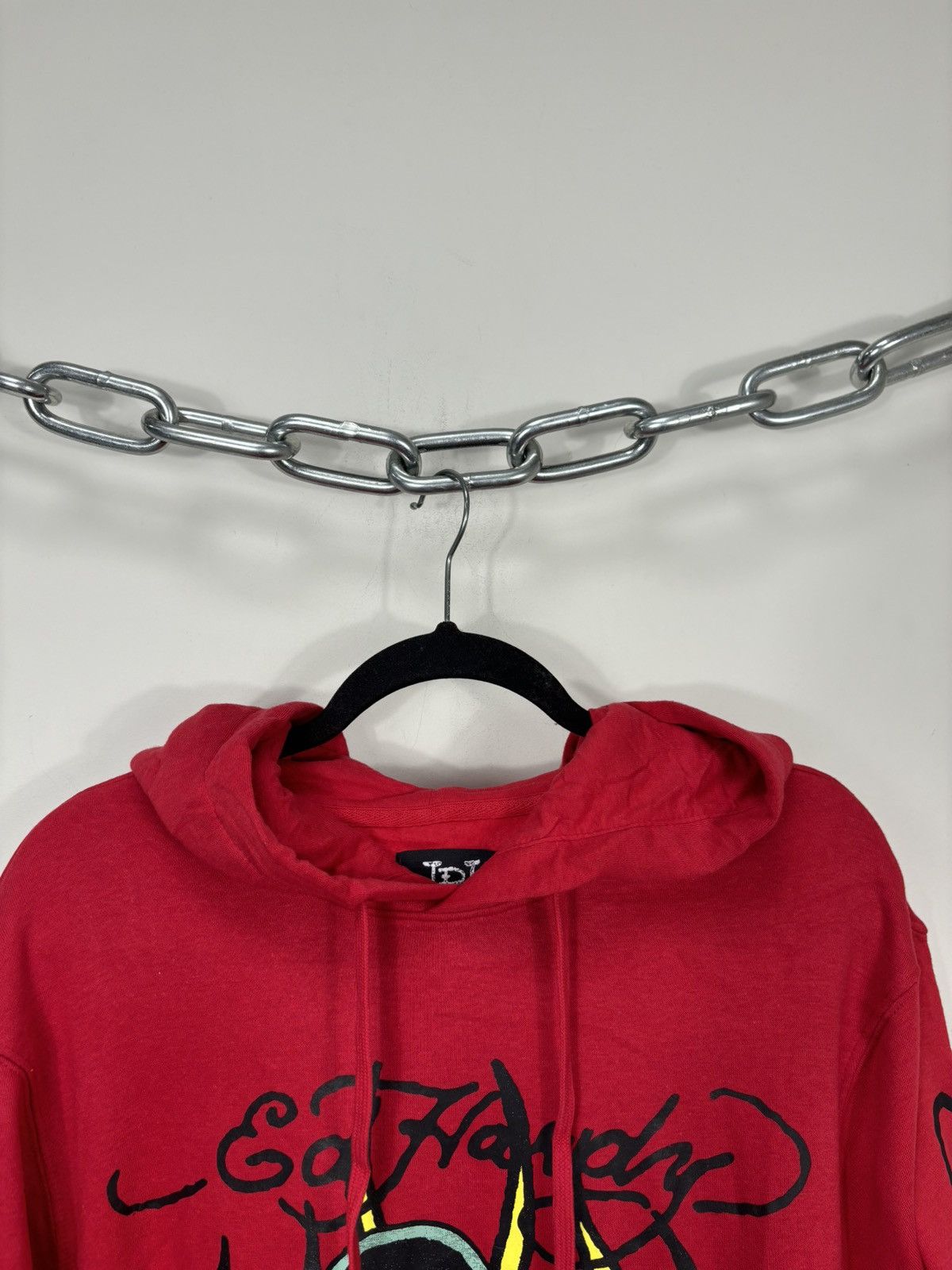 Christian Audigier Ed Hardy Christian Audigier Skull Fire Logo Y2K Hype Hoodie Size US M / EU 48-50 / 2 - 10 Thumbnail