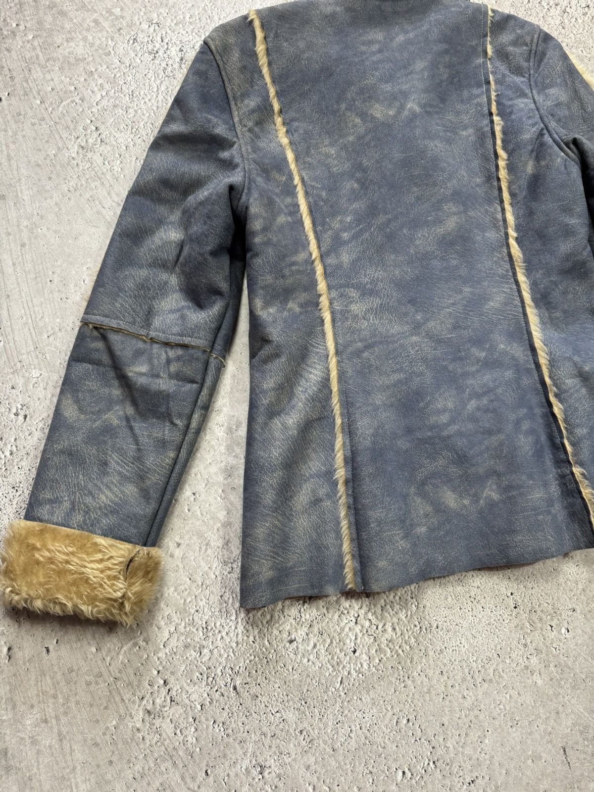 Other Saix Womens Faux Shearling Jacket Fur Lined Zip Coat Size M Size M / US 6-8 / IT 42-44 - 13 Thumbnail