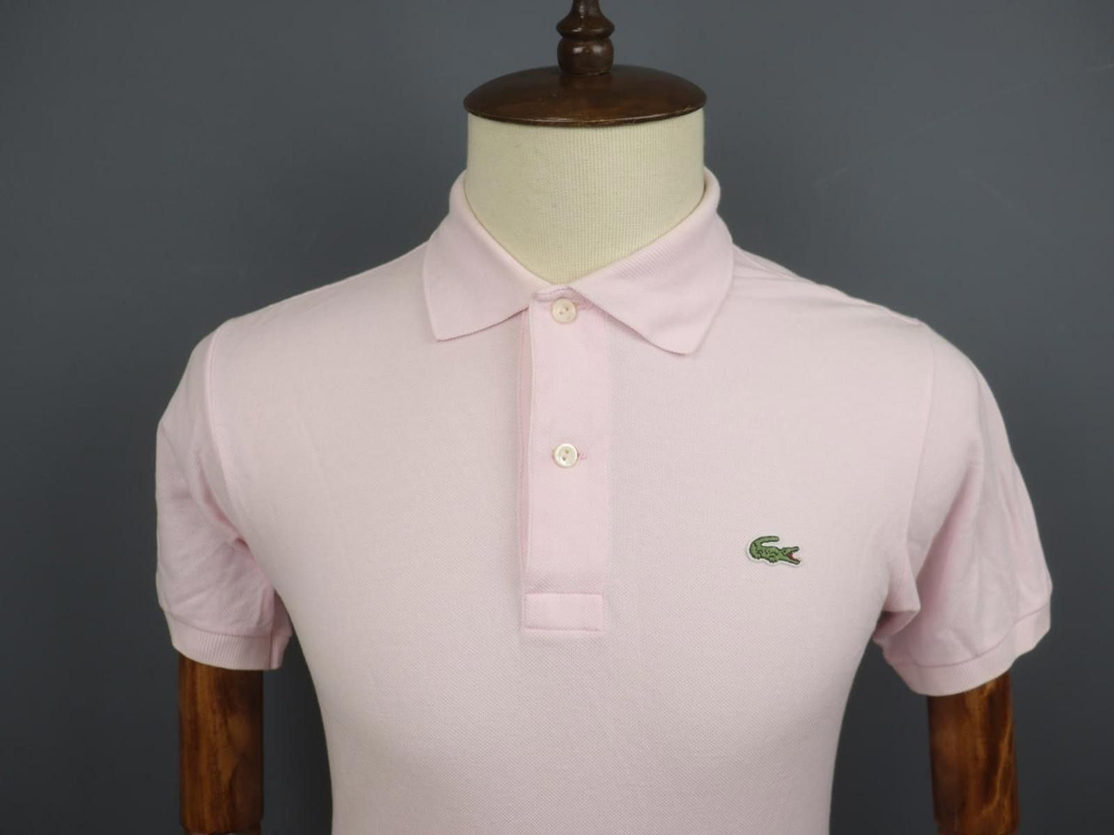 Lacoste Lacoste Pink 100% Cotton Collared Casual Shirt Size 3 Size US M / EU 48-50 / 2 - 12 Thumbnail