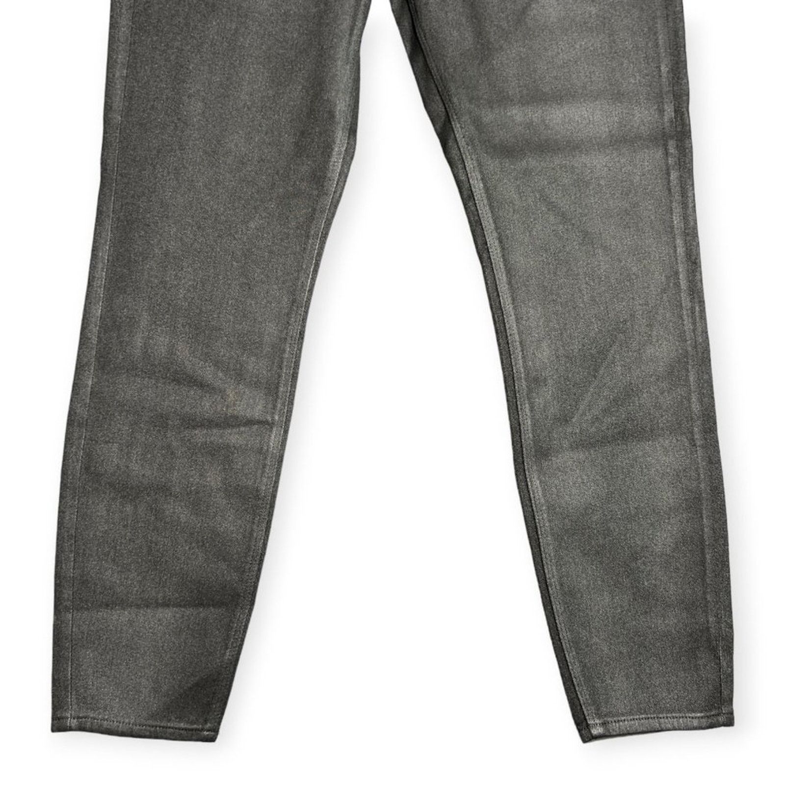 Spanx SPANX Solace Wax Denim Legging Pewter Gray Size L Size 28" / US 6 / IT 42 - 8 Thumbnail