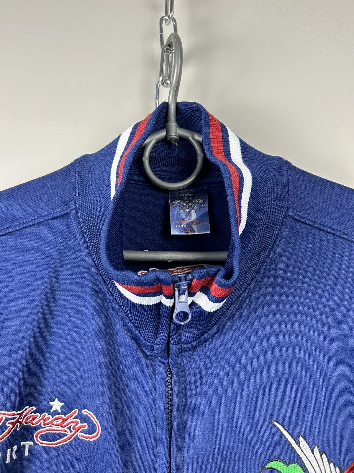 Ed Hardy Vintage Ed Hardy Sport Zip True Death Size US XL / EU 56 / 4 - 2 Thumbnail