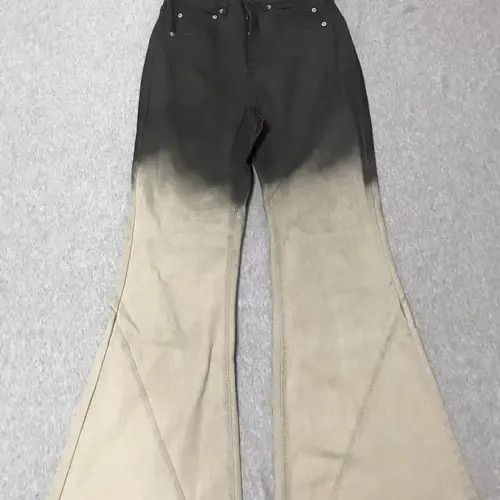 VIBE vintage ombre wash micro-flare jeans Size US 32 / EU 48 - 8 Thumbnail