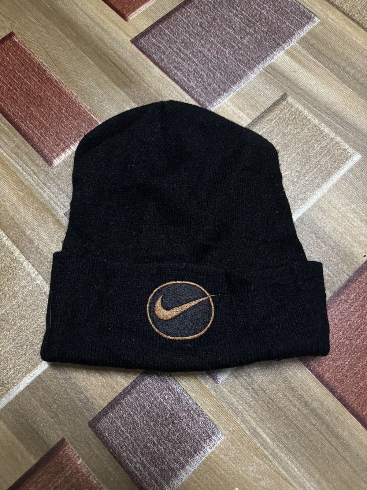 Nike Vintage 90s nike beanie Size ONE SIZE - 1 Thumbnail