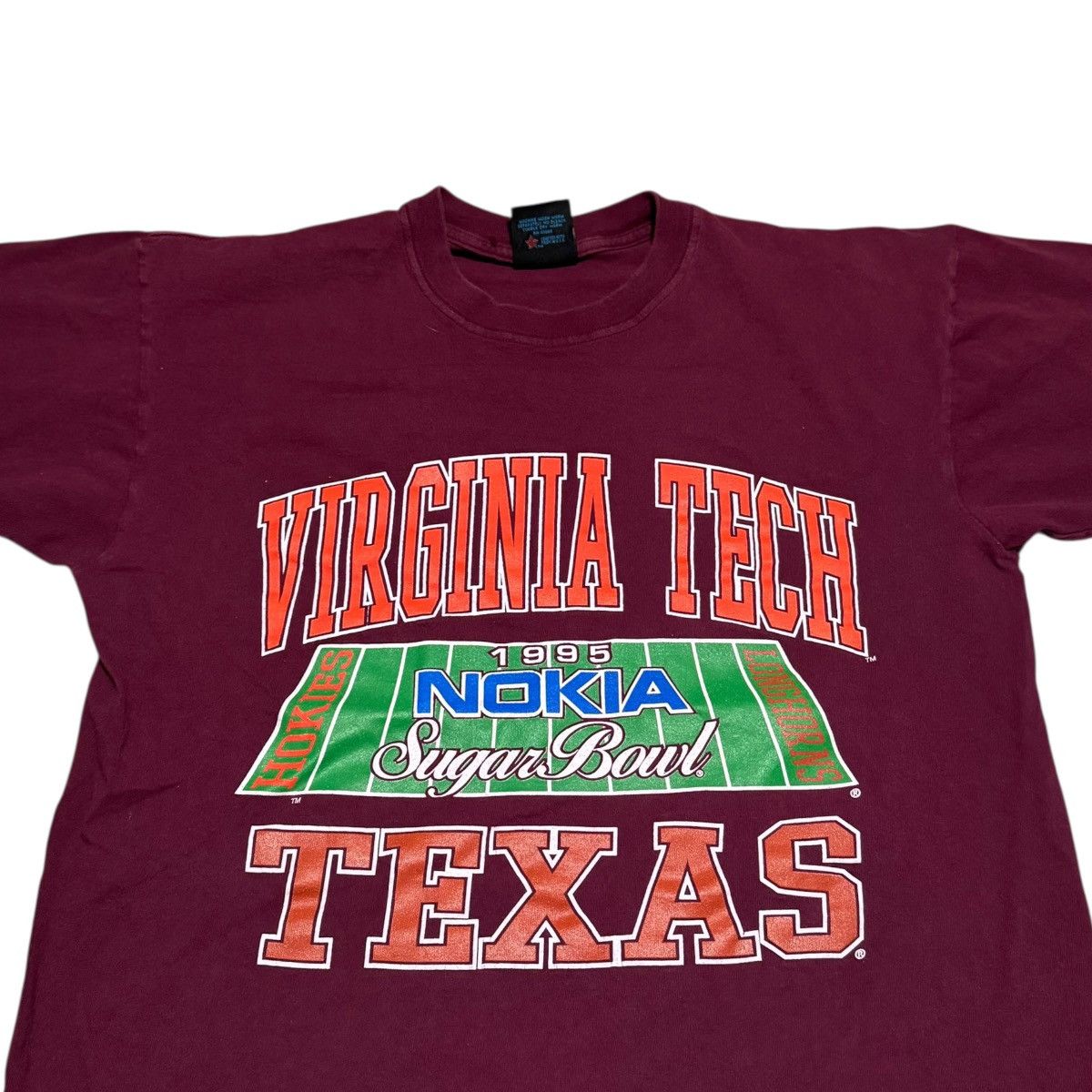 Soffe 1995 Virginia Tech Nokia Sugar Bowl Shirt Men's L Size US L / EU 52-54 / 3 - 2 Thumbnail