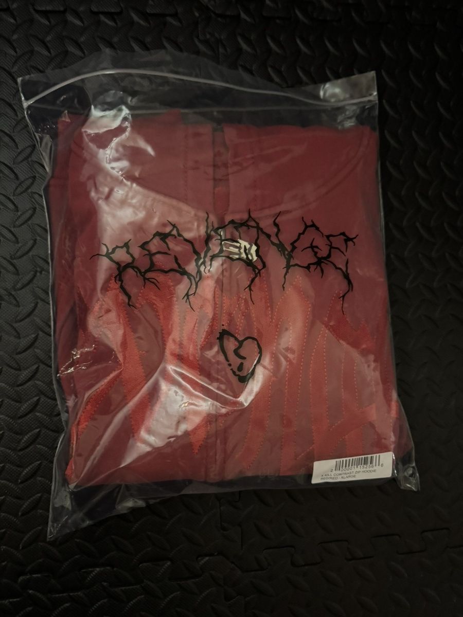 Revenge Revenge X KILL CONTRAST ZIP UP HOODIE Size US XL / EU 56 / 4 - 5 Thumbnail