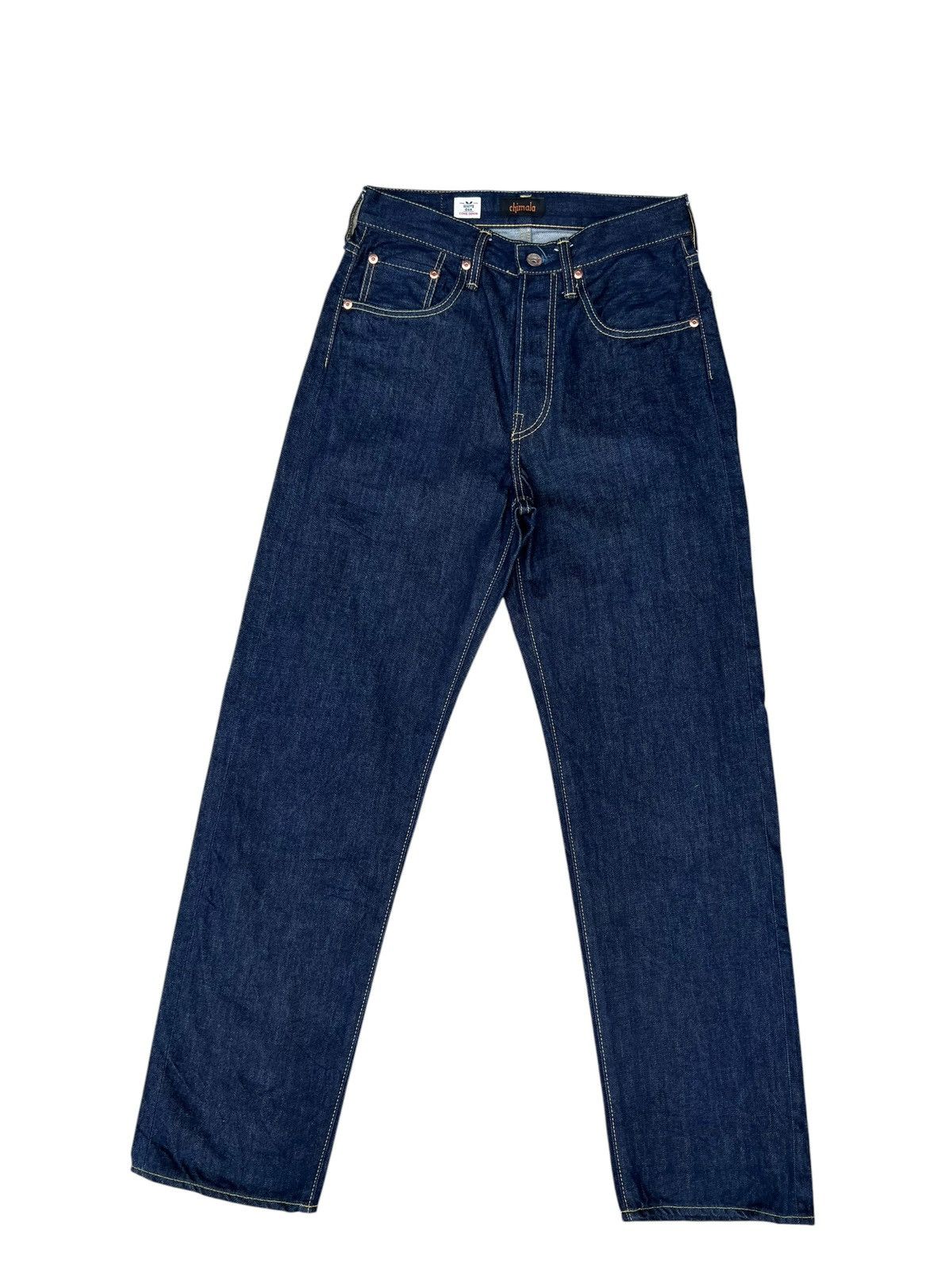 Chimala Chimala Japan Rips Distressed Denim Chinos Trouser Pant