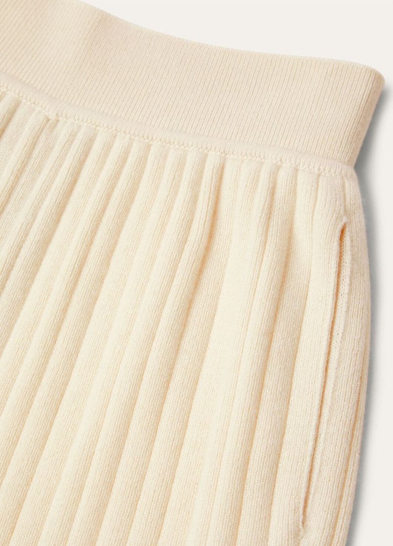 Loro Piana o1srvl11e0526 FAP2128 Coste Pant in Cream Size 27" / US 4 / IT 40 - 7 Thumbnail