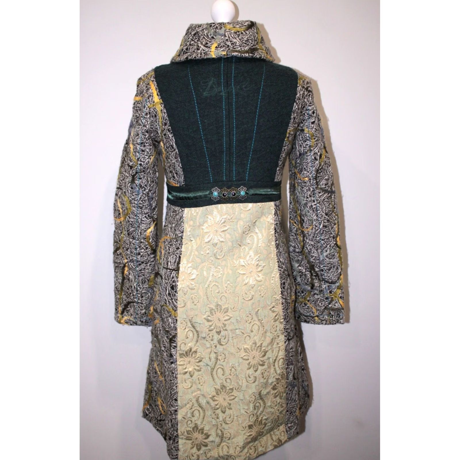Desigual Desigual Coat Womens Multicoloured XS Size XS / US 0-2 / IT 36-38 - 6 Thumbnail