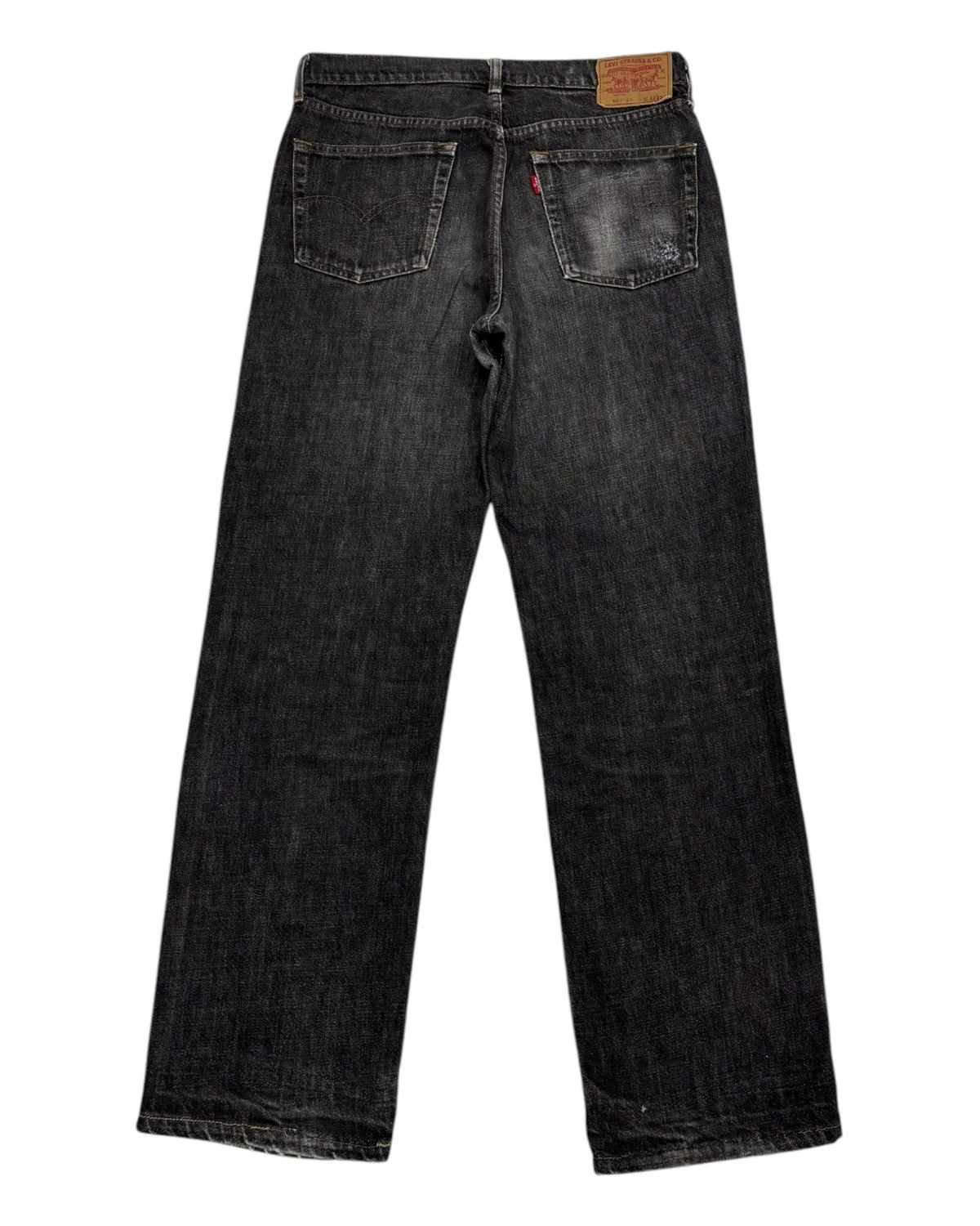 Levi's × Levi's Vintage Clothing 🔥VINTAGE LEVIS 503 JAPAN BLACK DISTRESSED DENIM JEAN Size US 32 / EU 48 - 2 Thumbnail
