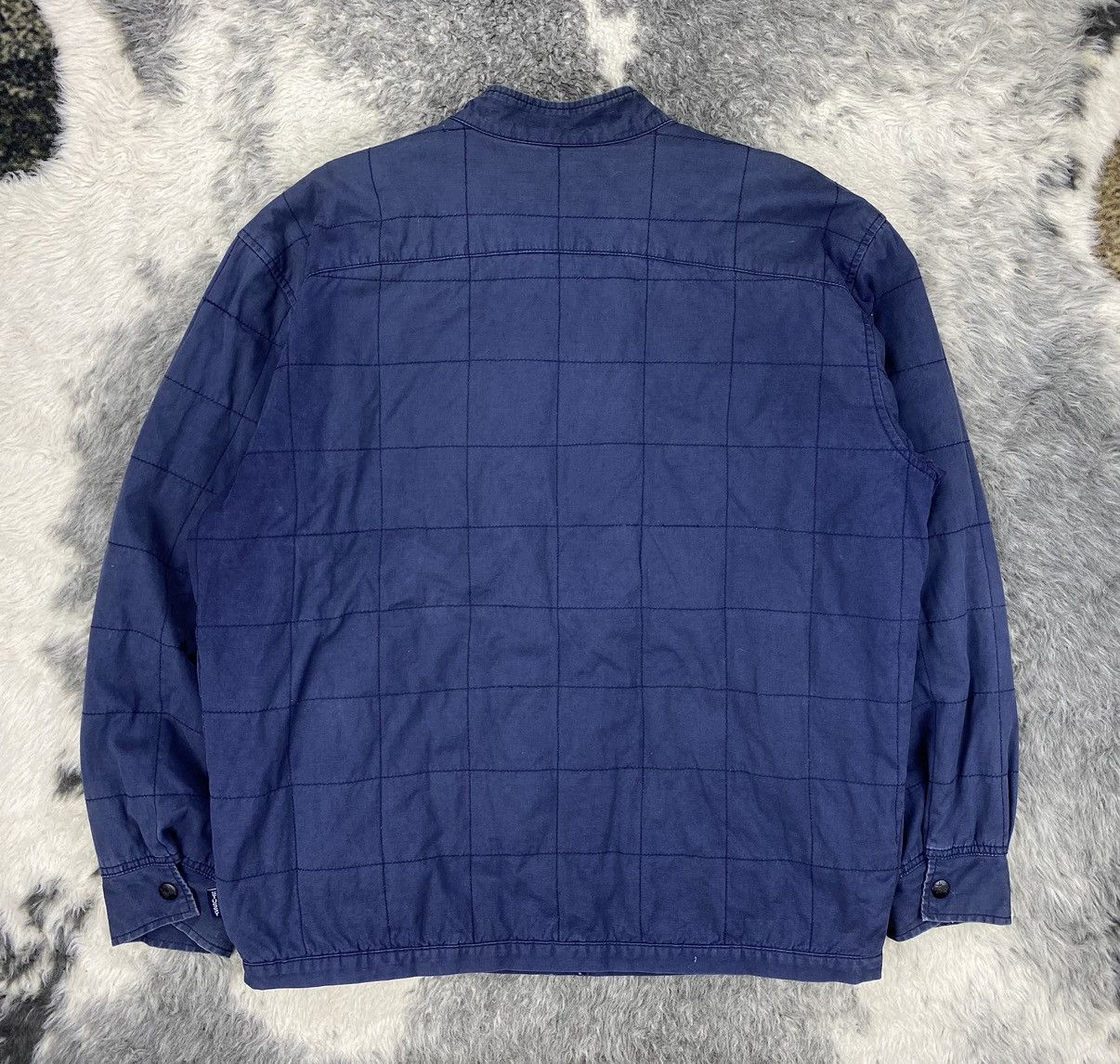 Stussy Vintage Rare STUSSY Checked Stitch Quilted Jacket Size US XL / EU 56 / 4 - 20 Thumbnail