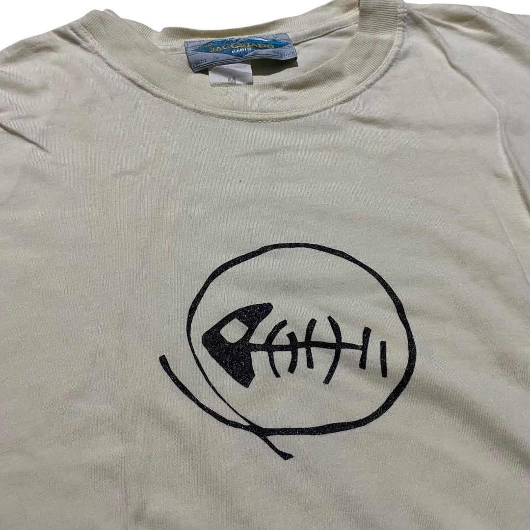 Other Jacquard paris fish bone broken white tee Size US M / EU 48-50 / 2 - 3 Thumbnail