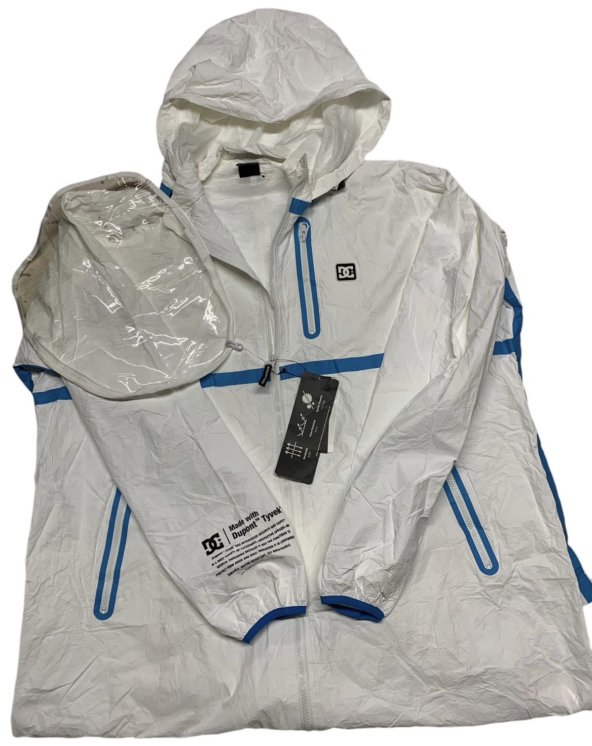 Designer × Vintage DC shoes Japan release tyvek outerwear Size US XL / EU 56 / 4 - 4 Thumbnail