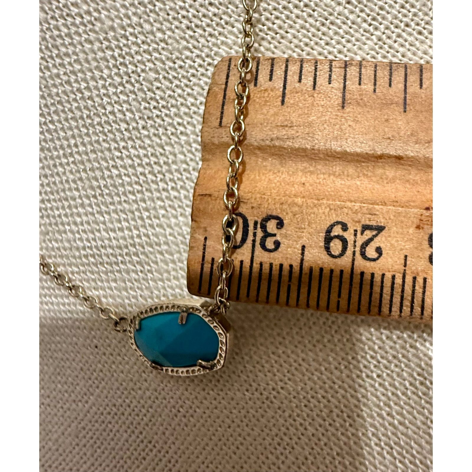 Kendra Scott Authentic Kendra Scott Elisa 14” Turquoise Necklace Size ONE SIZE - 7 Thumbnail